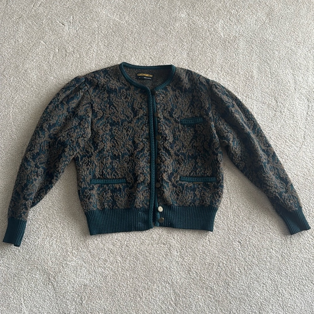 Geiger Wool Sweater - image 1